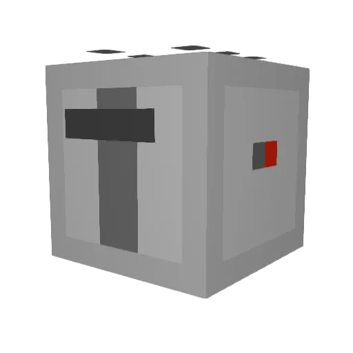 HeyItsToaster165 Minecraft avatar head, 3D render