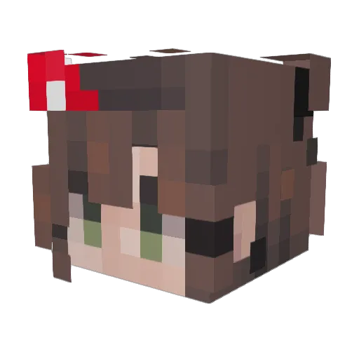 HeyItzSammy Minecraft avatar head, 3D render