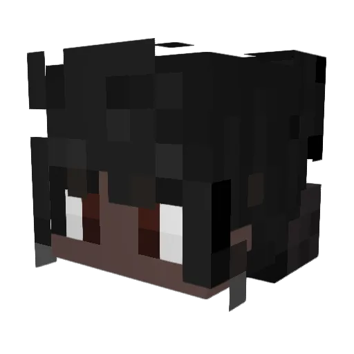 HeyKizzy Minecraft avatar head, 3D render