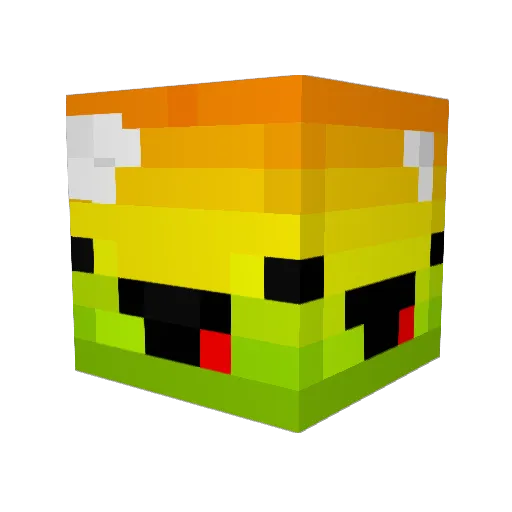 HeyLolliiBoB Minecraft avatar head, 3D render