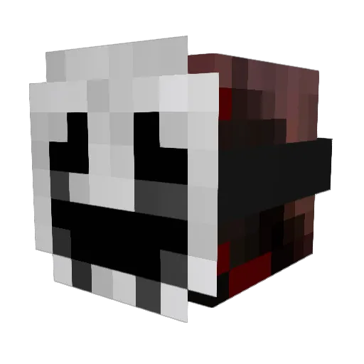 HeyManNiceShot72 Minecraft avatar head, 3D render