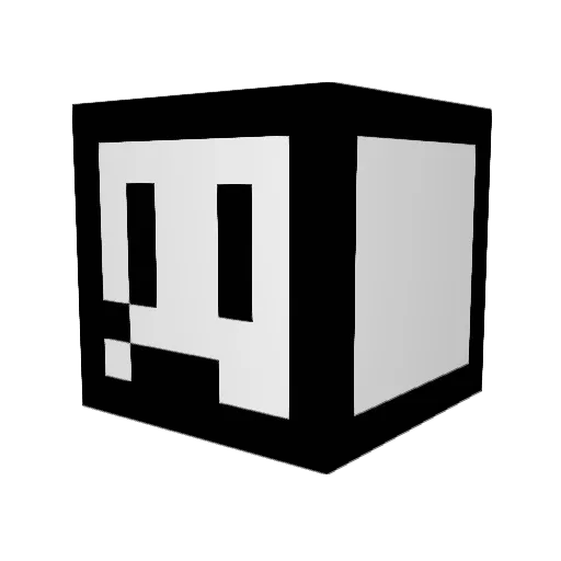 HeyNayer Minecraft avatar head, 3D render