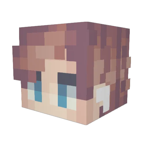 Hey_Its_Mike Minecraft avatar head, 3D render