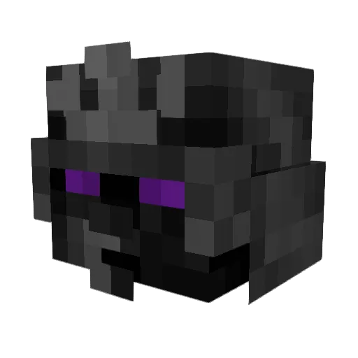 Heyo_X Minecraft avatar head, 3D render