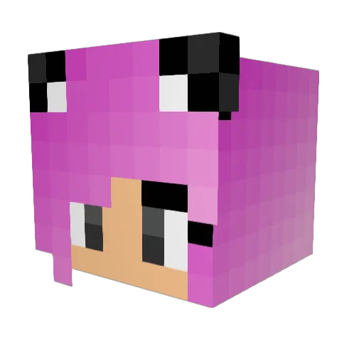 Heyy_Its_Alexis Minecraft avatar head, 3D render