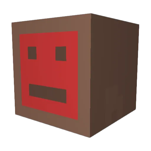 Hez0914 Minecraft avatar head, 3D render
