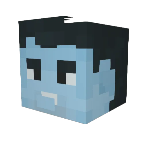 Hi4316653 Minecraft avatar head, 3D render