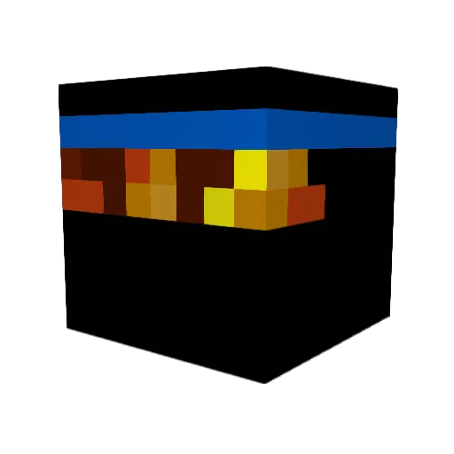 HiHoGamer9000 Minecraft avatar head, 3D render