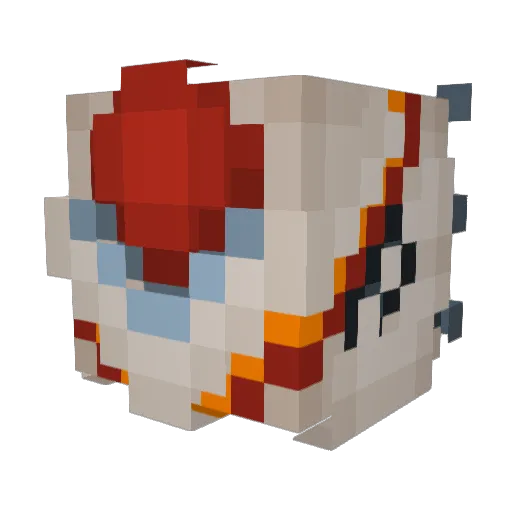 HiImGentles Minecraft avatar head, 3D render