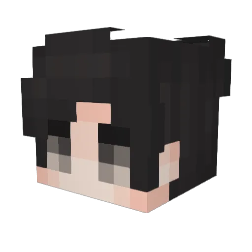 HiImGian Minecraft avatar head, 3D render