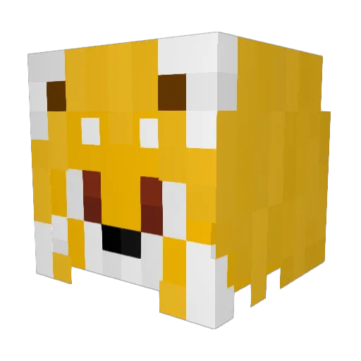 HiImJohnnny Minecraft avatar head, 3D render