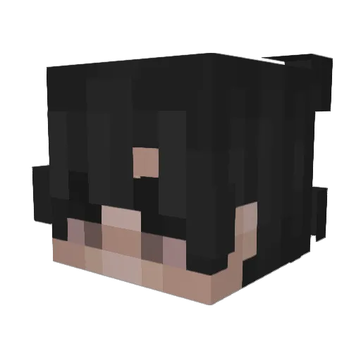 HiXKias Minecraft avatar head, 3D render
