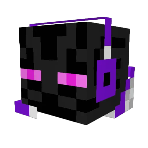 Hi_EDit Minecraft avatar head, 3D render
