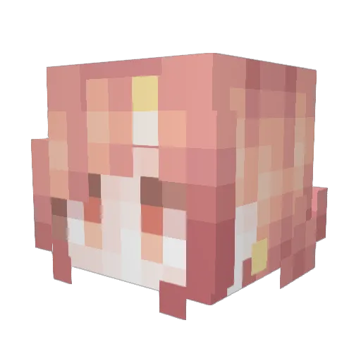 Hi_im_Sae Minecraft avatar head, 3D render
