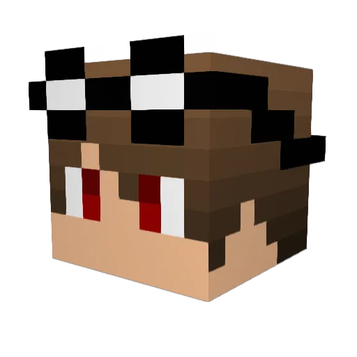 Hi_im_Woody Minecraft avatar head, 3D render