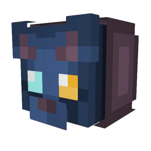 Hi_im_Yxsin Minecraft avatar head, 3D render