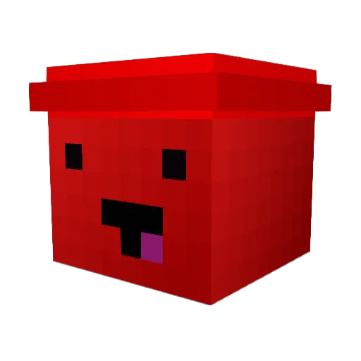 Hibiscu5 Minecraft avatar head, 3D render