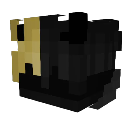 Hice_THG Minecraft avatar head, 3D render