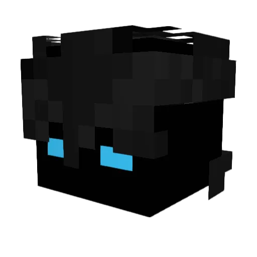 Hicham_Gamer_Dz Minecraft avatar head, 3D render