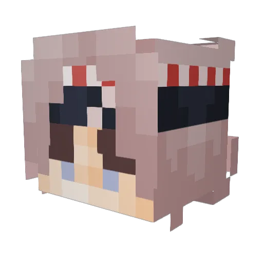 HickoryEpee9325 Minecraft avatar head, 3D render