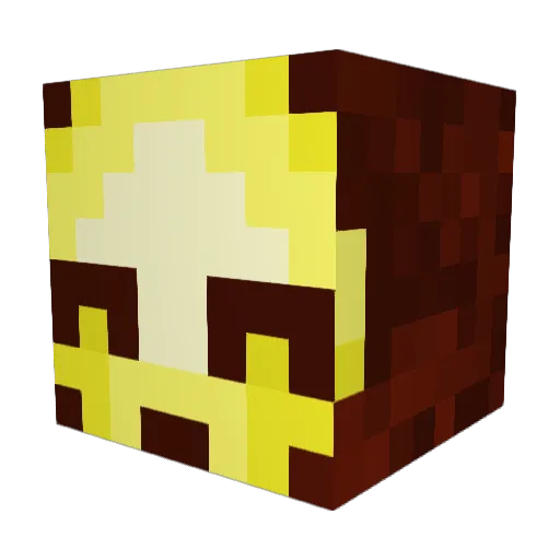 Hickups44 Minecraft avatar head, 3D render