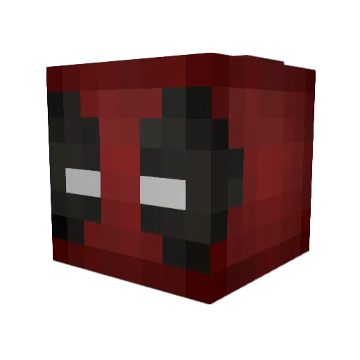 HiddenOnLies Minecraft avatar head, 3D render
