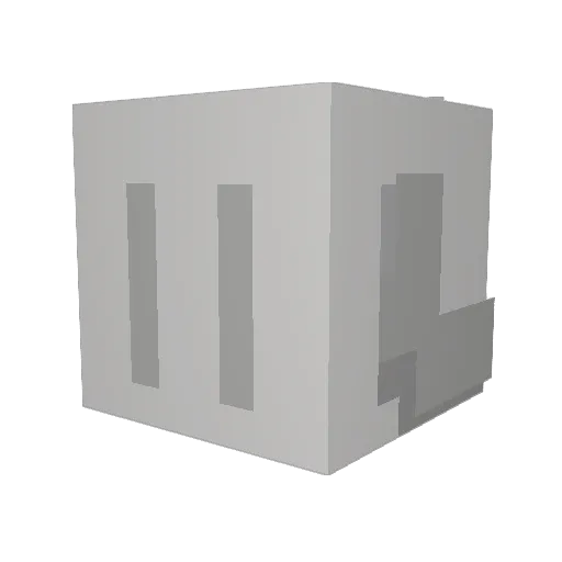 HiddenWorm Minecraft avatar head, 3D render