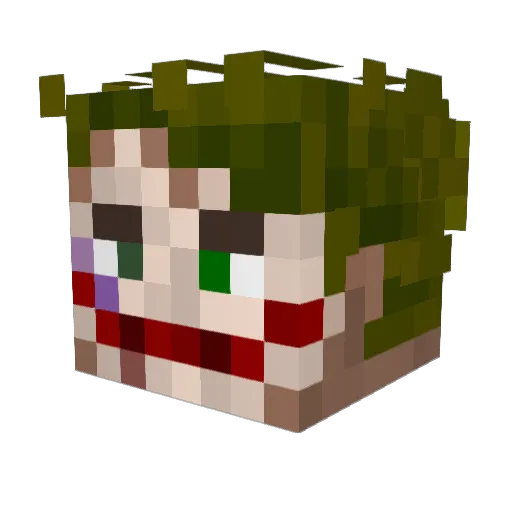 Hide_on_Bush18 Minecraft avatar head, 3D render