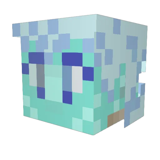 Hiemal_Seeker Minecraft avatar head, 3D render