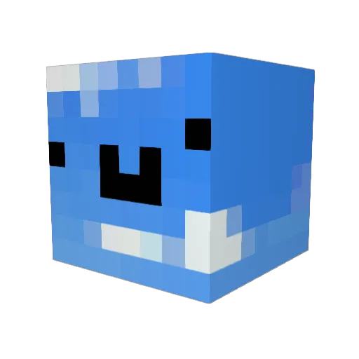 Hieren1 Minecraft avatar head, 3D render