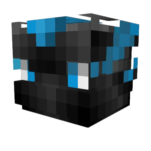 Hietzu22 Minecraft avatar head, 3D render