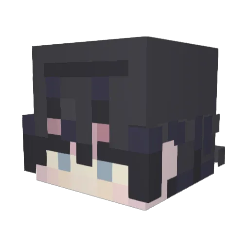 HighElder_DH Minecraft avatar head, 3D render