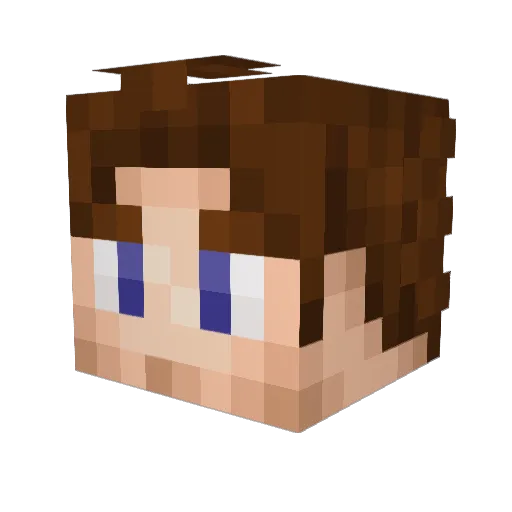 HighSepton Minecraft avatar head, 3D render