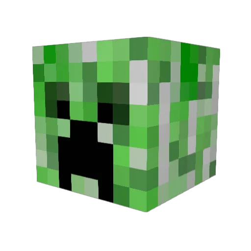 HighSierra Minecraft avatar head, 3D render