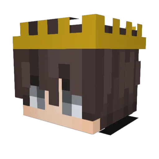 HighSollur Minecraft avatar head, 3D render
