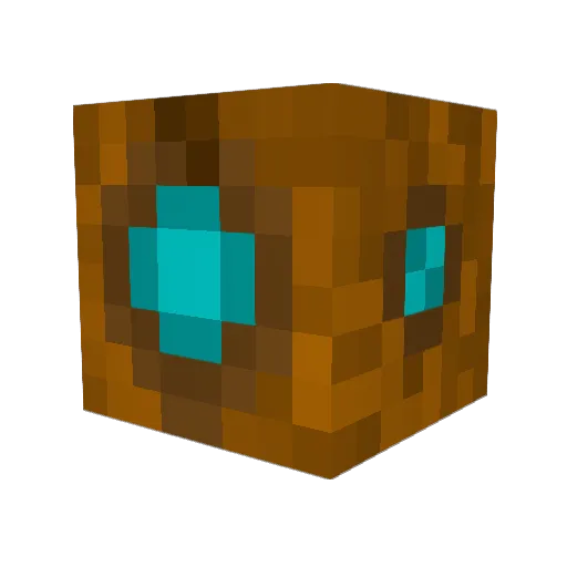HighTides177 Minecraft avatar head, 3D render