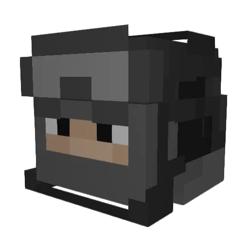 HighTierMoriori Minecraft avatar head, 3D render