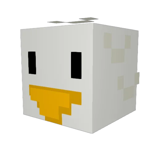 High_Biscuits Minecraft avatar head, 3D render