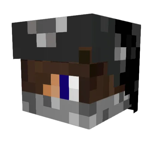 HighesBoat41 Minecraft avatar head, 3D render