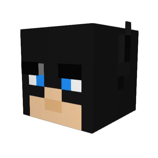 Highmaker90 Minecraft avatar head, 3D render