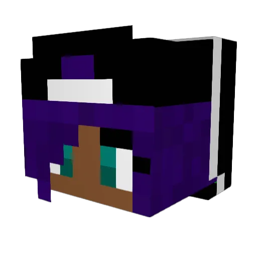 HigoBR01 Minecraft avatar head, 3D render
