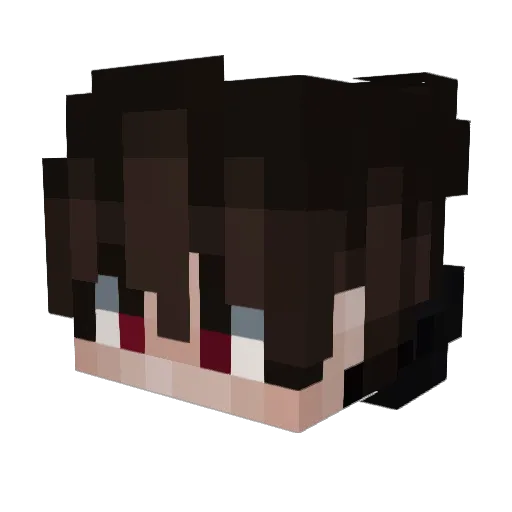 HiighPing Minecraft avatar head, 3D render
