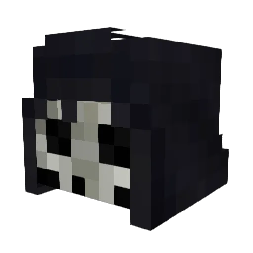 Hikari81194 Minecraft avatar head, 3D render