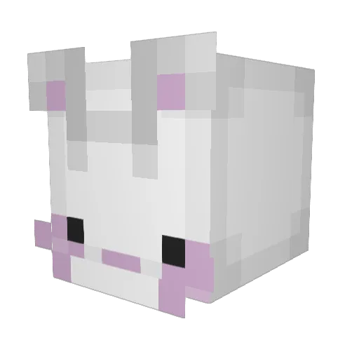 HikariK95 Minecraft avatar head, 3D render