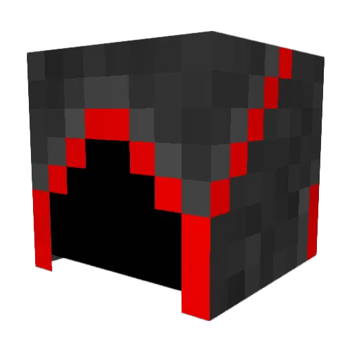 Hikhop Minecraft avatar head, 3D render