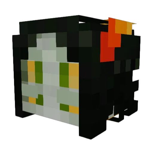 HikoDone Minecraft avatar head, 3D render