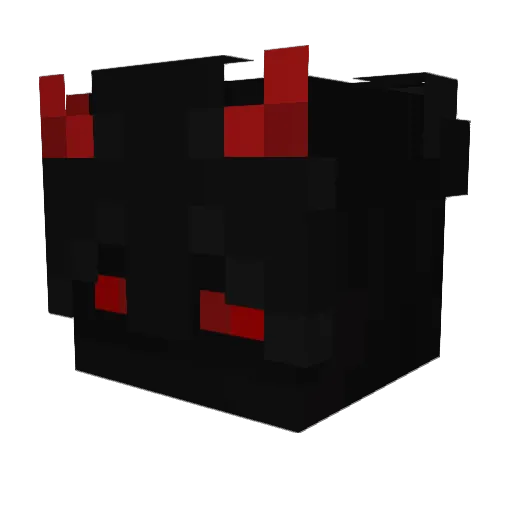 HikySick Minecraft avatar head, 3D render