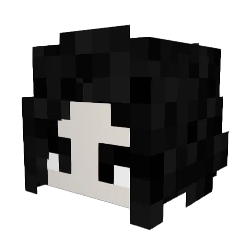 Hildz123 Minecraft avatar head, 3D render