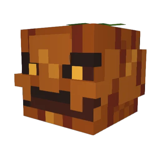 Hilothereperson Minecraft avatar head, 3D render