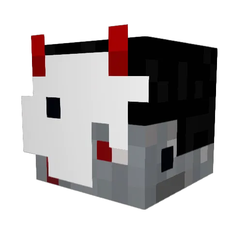 HilsonJesus Minecraft avatar head, 3D render